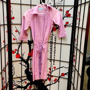 Womens Lavender Thomas Pink Shirt Dress